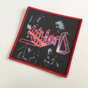 Top Custom Style 3D Patch Sublimation Printed Iron Patches Number Rose Embroidery <b>Lace</b> <b>Applique</b> Large Full Color PU CustomDesign - Product Image 2