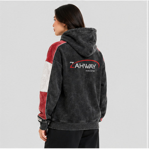 Sudadera con Capucha para Mujer, Diseño Moderno con Efecto Lavado Ácido, Ajuste Cómodo y Capucha Ajustable - Product Image 3