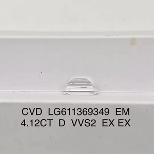 D'VINS JEWELS pour diamant de laboratoire certifié 1 carat, taille brillant HPHT, excellente qualité D E F VVS VS, pierre lâche pour la fabrication de bijoux - Product Image 2