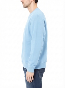 Sudadera Casual de Punto de Alta Calidad en Colores Sólidos con Acabado Suave, Diseño de Manga Larga, Puños y Dobladillo Acanalados, Estilo Pullover - Product Image 4