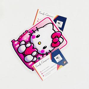 Pince à cils Hello Kitty en acier inoxydable, design personnalisé, écologique, durable, réutilisable, prix de gros, faible MOQ, meilleur choix - Product Image 3