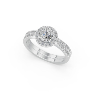 Bague en argent 925 avec diamant de laboratoire pour femme, certifiée IGI, RJC, ODM, OEM, fabricant de bijoux fins éthiques, vente en gros E201090_WB300924 - Product Image 1