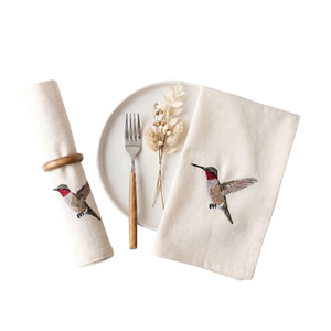 Essuie-tout de cuisine gaufré en coton avec broderie oiseau jaune, 40x60cm, 180GSM, 200TC, blanc, certifié BSCI, faible MOQ, OEM, ODM, Inde, personnalisable - Product Image 5