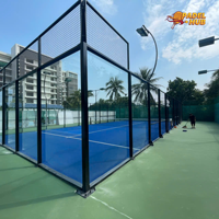 Élégance Inégalée : Court de Padel en Verre Phuoc Thinh – Terrains de Padel Prestigieux à Limites Claires pour l'Export B2B