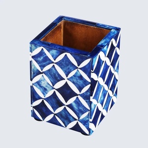 Porte-stylo en os incrusté fait main pour cadeaux et bureaux, restaurants, décoration et accessoires de bureau personnalisés - Product Image 6