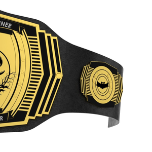 Cinturón de Campeón de Halloween Personalizable con Diseño de Bruja y Calabaza, Cinturón de Lucha Espeluznante con Diseño Personalizable - Product Image 3