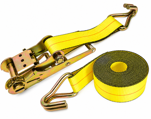 Truck Tie Down Ratchet Strap 75mm Hook Polyester 8000kg Heavy Duty <b>Cargo</b> Handling Custom Length OEM ODM Factory Supply - Product Image 5