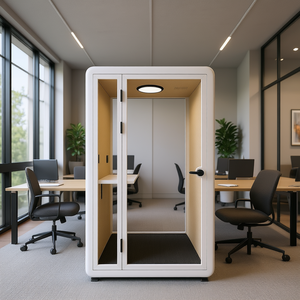 Cabina Telefónica Moderna Solo Plus HIPOD, Muebles Acústicos de Oficina para Teléfono y Reuniones, Paneles Acústicos para Oficina - Product Image 3
