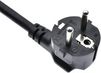 Câble d'alimentation SYONG EU Europe Schuko vers C13 PC, 1,5M-2M, câble d'alimentation pour ordinateur européen CEE7, cordon d'alimentation standard Euro, 10A/250V