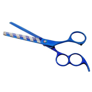 Tijeras de Peluquería Profesionales con Recubrimiento de Titanio Azul, 6 y 6.5 Pulgadas, Tijeras de Barbero con Filo Afilado, Herramienta de Corte para Salón, Larga Duración - Product Image 1