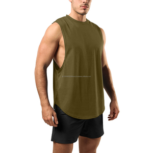 Singlet de sport pour homme, t-shirt sans manches pour l'entraînement, débardeur de fitness pour homme - Product Image 3