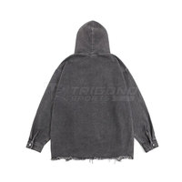 Nouveauté : Sweat-shirts à capuche brodés effet vieilli, 100 % coton, écologiques, service OEM, prix de gros