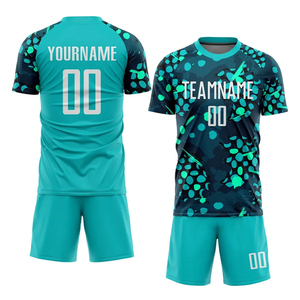 Vêtements d'équipe de qualité supérieure en gros, ensemble d'uniformes de football à prix avantageux, meilleurs uniformes de football personnalisés par sublimation - Product Image 1