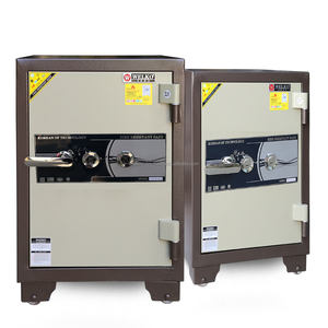 Coffres-forts à clés LX650, serrure à clé marron - Product Image 2