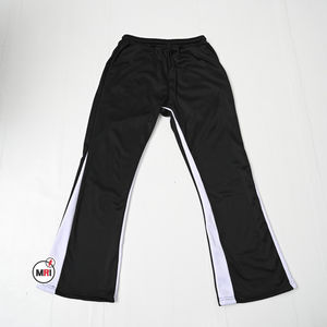 กางเกงขาบานเอวสูงสำหรับผู้หญิงชุดเทรนเนอร์ทรงหลวมกางเกงคาร์โก้มีกระเป๋าเอวสูงเท่านั้น - Product Image 5