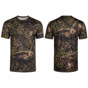 Chemise de chasse à manches longues camouflage pour homme MEGAMAPLE, respirante, séchage rapide, polyester, décontractée, pour l'extérieur, été - Product Image 1