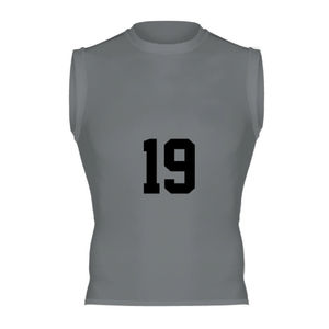 Uniforme de Fútbol Ligero de Alta Calidad, Sin Mangas, Cuello Redondo, Color Sólido, Transpirable, Uniforme de Fútbol 7v7 - Product Image 3