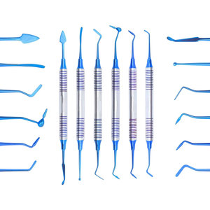Kit Completo de Instrumentos para Rellenos Dentales, Herramientas para Rellenos de Amalgama, Modelador de Composite, Pulidor, Aplicador - Product Image 1