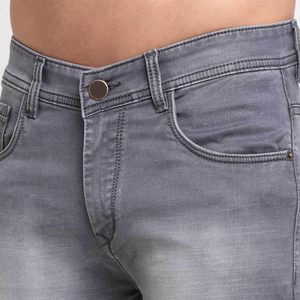 Jeans en toile légère à jambe droite pour hommes, pantalon décontracté de haute qualité, respirant, séchage rapide, approvisionnement direct d'usine, vente en gros - Product Image 4