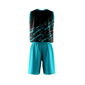 Customizable Team Name Printed Men's Unisex Plus Size Summer Basketball Shorts Jersey Uniform Set 100% Polyester Quick Dry - Product Image 3