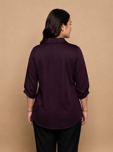 Elegant Fashionable Cotton <b>Shirt</b> for Women Soft Breathable Lightweight Casual Wear Wholesale Clothing Supplier from India - Product Image 2
