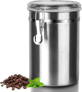 Pot de rangement de cuisine galvanisé le plus vendu avec couvercle hermétique pour l'organisation des aliments secs et une utilisation domestique moderne - Product Image 5