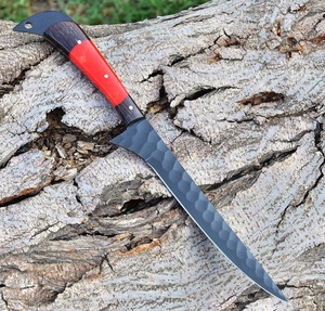 Handmade High Quality Eco-Friendly Kitchen <b>Knife</b> Custom Damascus High Carbon Steel <b>Boning</b> Fillet Tool Full Tang Wood <b>Handle</b> - Product Image 6