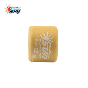 SUN RACING 15x12mm 12G Rouleaux de variateur CVT pour MIO 100, fabriqués à Taïwan, en laiton et fibre composite, 6 pièces - Product Image 3