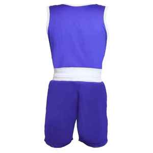 Ensemble d'uniformes de boxe unisexe pour adultes, logo personnalisé, 100% polyester, séchage rapide, léger, vêtements de kick-boxing et d'arts martiaux - Product Image 2