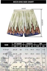 Shorts en maille à prix de gros, haute qualité, respirants, séchage rapide, pour hommes et femmes, personnalisables par sublimation, pour la gym, le basketball, la course à pied et le sport - Product Image 6