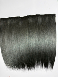Extensions de cheveux Remy fines à clipser, double épaisseur, s'adaptent parfaitement pour un coiffage facile, 100% cheveux naturels de femmes vietnamiennes - Product Image 1