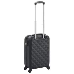 Trolley da Viaggio in ABS Nero con Valigia Rigida - Product Image 3