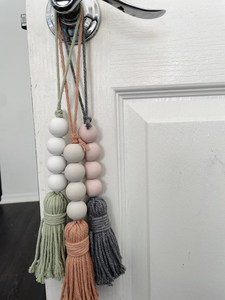 Guirlande de perles décoratives suspendues pour chambre à coucher, salon et entrée - Product Image 2