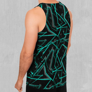 Débardeur tricoté décontracté pour homme, 100 % polyester, écologique, respirant, séchage rapide, haute qualité, personnalisable pour la gym et le fitness - Product Image 4