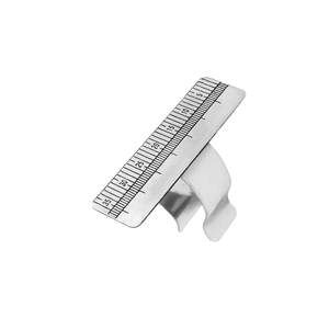 Juego de Anillos de Medición Endodónticos Manuales Premium, Regla para Archivos Endodónticos, Medidor de Conductos Radiculares, Anillo de Medición para Dedos, Clase I - Product Image 1