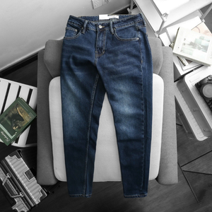 Mejor Precio Pantalones Vaqueros para Hombre - Jeans Azul Claro para Hombre - Jeans de Mezclilla - Ropa Clásica para Hombre de Exportación - Product Image 1