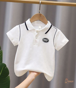 Camisetas Polo de Punto Casual de Buena Calidad, Ropa de Verano para Bebés y Niños, Manga Corta - Product Image 1