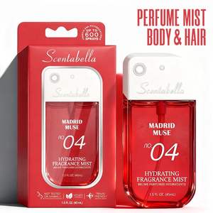 Fragancia Floral Frutal de Larga Duración para Mujer, 4 Aromas, Bruma Corporal y Capilar en Tamaño de Viaje, 1.5 Fl oz, para Citas - Product Image 1