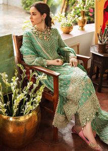 1. Élégante Robe de Soirée Pakistanaise 3 Pièces Brodé en Chiffon pour Fêtes et Cérémonies – Tailles et Couleurs Personnalisables – Mode Festive - Product Image 4