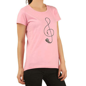 T-shirt classique moderne pour femme, coupe élégante pour usage quotidien, style décontracté, longueur standard, fabrication OEM - Product Image 3