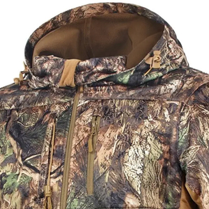 Traje de Caza de Lona Transpirable con Estampado Invernal 2026, para Deportes al Aire Libre, Ventilación, Seguridad en el Bosque, Venta al Por Mayor - Product Image 3