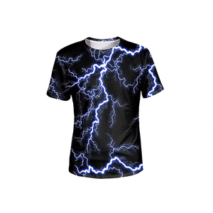 High Quality Printing 100_ <b>Polyester</b> Sport <b>Tshirt</b> Sportswear 3d T Shirt Workout Short Sleeves OEM Sublimation shirt - Product Image 1