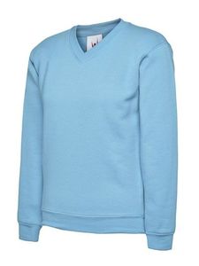 เสื้อสเวตเชิ้ตคอวี ทรงปกติ ใส่ได้ทั้งชายและหญิง ผ้าฝ้าย 100% เฟรนช์เทอร์รี่ สไตล์ลำลอง - Product Image 4