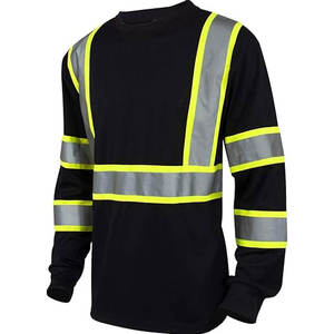 Polo de travail réfléchissant haute visibilité à manches courtes, séchage rapide, pour la circulation routière et l'industrie, vente en gros - Product Image 5