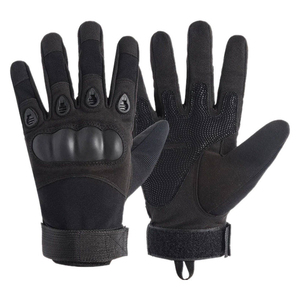 Gants de protection en cuir tactiques pour hommes, pour le cyclisme, la moto et la motocross. - Product Image 1