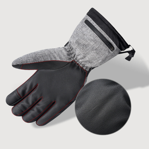 Guantes de Trabajo de Cuero Vacuno con Aislamiento Resistente al Aceite Pesado y a Químicos, con Reducción de Impactos TPR, para Trabajos en Campos Petroleros - Product Image 4