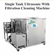 Machine de nettoyage ultrasonique à réservoir unique de haute précision avec système de filtration intégré - Product Image 2