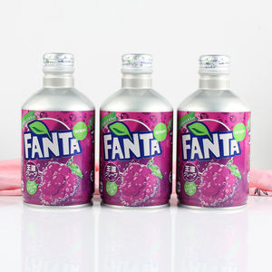 Fanta de Uva Japonesa Directo de Fábrica, Paquete de 24 Botellas Metálicas de 300ml, de Distribuidor Autorizado, con Documentación de Exportación Completa - Product Image 2