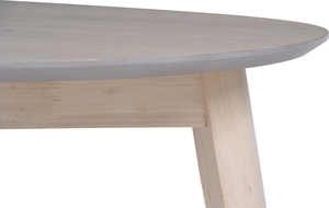 Modern Minimalist Triangular Solid Wood Dining <b>Table</b> <b>Small</b> Space <b>Kitchen</b> <b>Table</b> with Tapered Legs <b>for</b> 2-3 Persons - Product Image 4