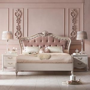 Hot Sale Mandarin Oriental Luxury Classic Soft <b>Pink</b> Bedroom Set Upholstered Bed Elegant Feminine Royal Furniture - Product Image 2